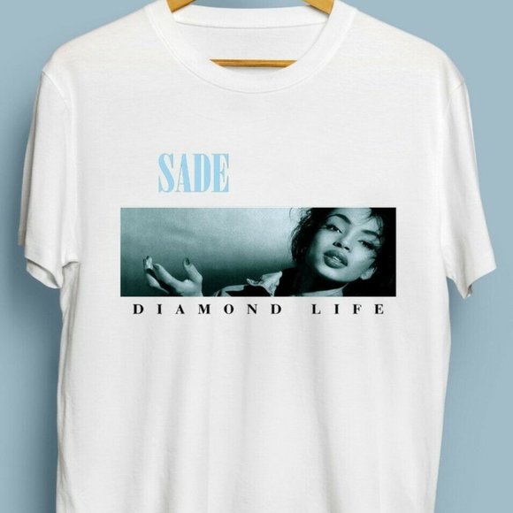 Sade Tshirt,vintage Sade Diamond Life Heavy Metal, Funny Shirt T-shirt - Picture 1 of 1